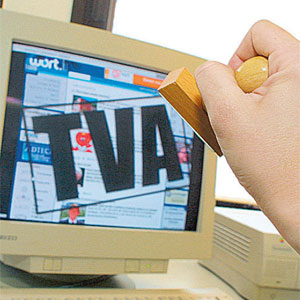 TVA Logo fraude U.E.